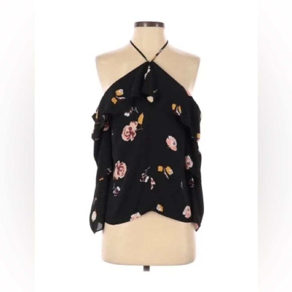 Off shoulder ruffled blouse